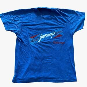 VTG 80s Journeys Chicago Screen Stars T-Shirt size X USA Single Stitch